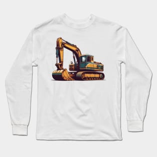 Excavator Long Sleeve T-Shirt